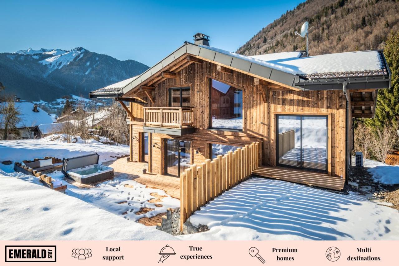 Chalet Azobe Morzine - By Emerald Stay Монрьон Экстерьер фото