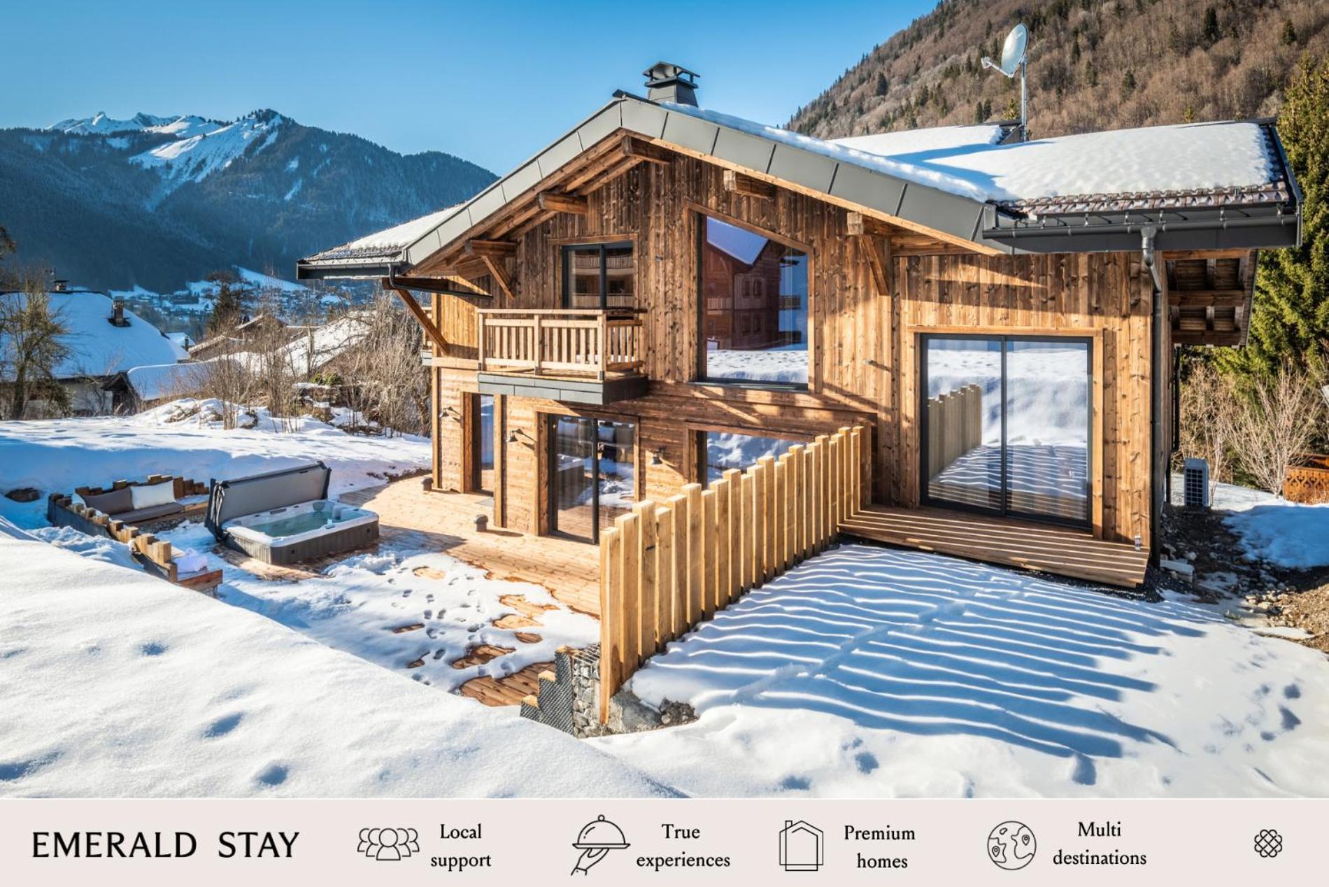 Chalet Azobe Morzine - By Emerald Stay Монрьон Экстерьер фото